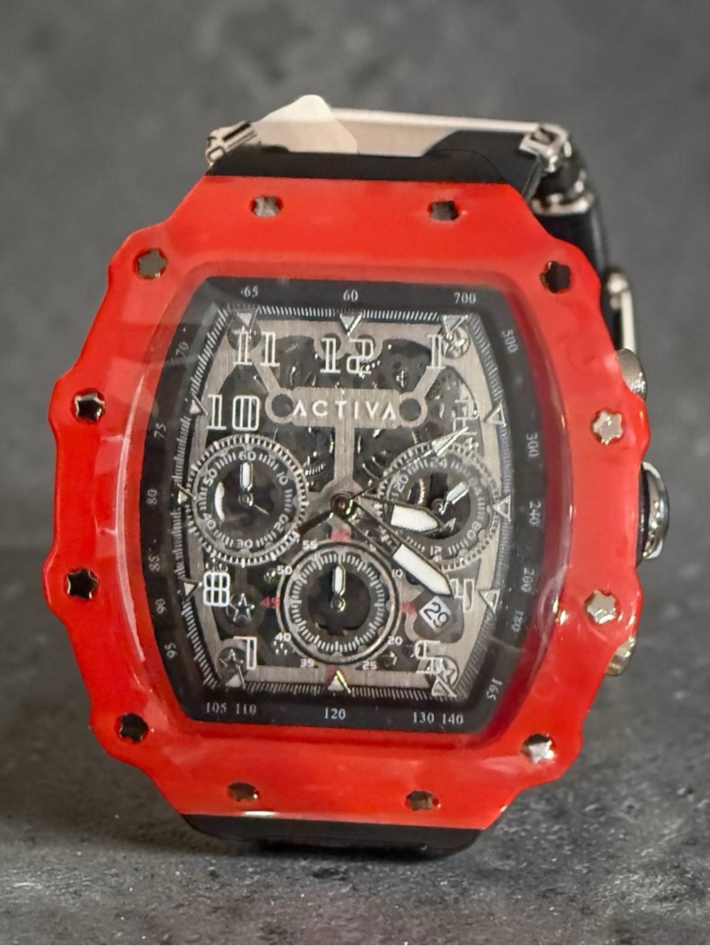 Activa Red Chronograph Men’s Watch